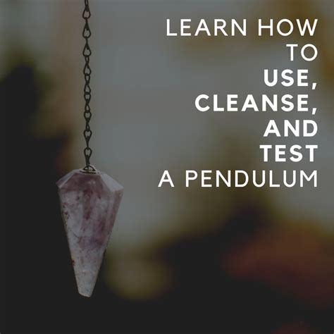 Pendulum divination for newcomers